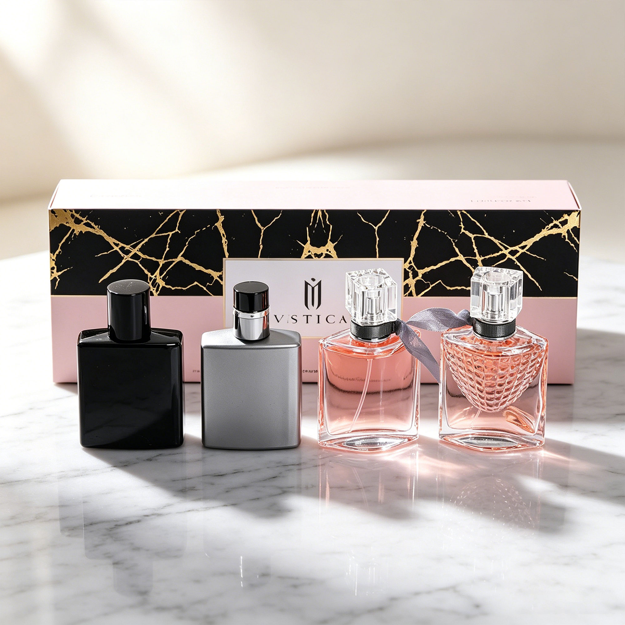 Perfume And Fragrance Difference - 4Pcs Set Parfum Campuran Botol 30ml