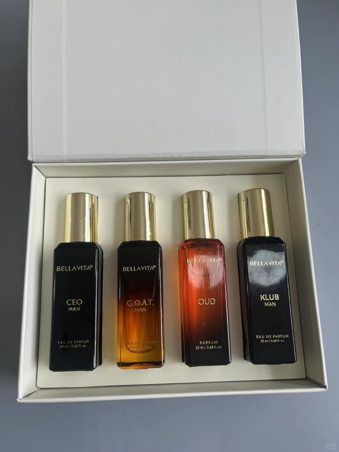 Perfume And Fragrance Difference - Set hadiah parfum BELLAVITA berisi empat