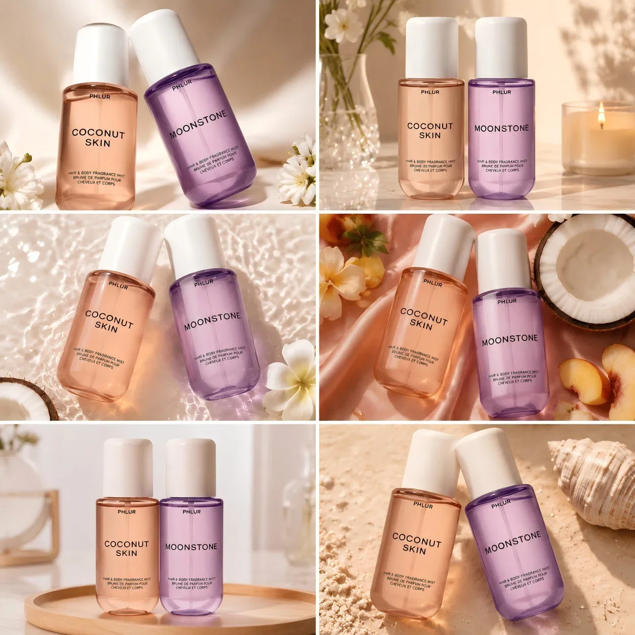 Perfume In Fragrance - PHLUR Coconut Skin & Moonstone Hair