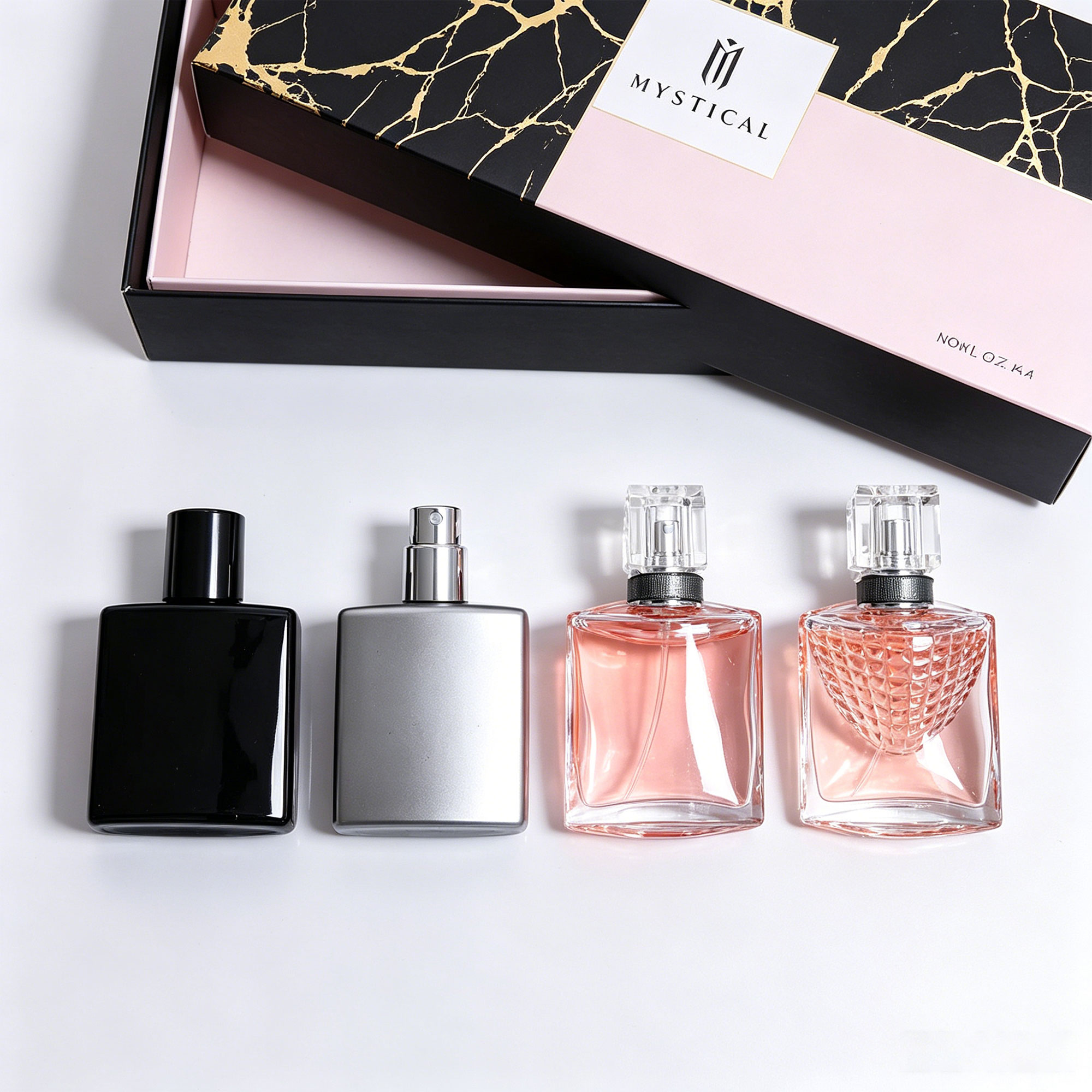 4Pcs Set Parfum Campuran Botol - Perfume And Fragrance Difference ulasan dan harga