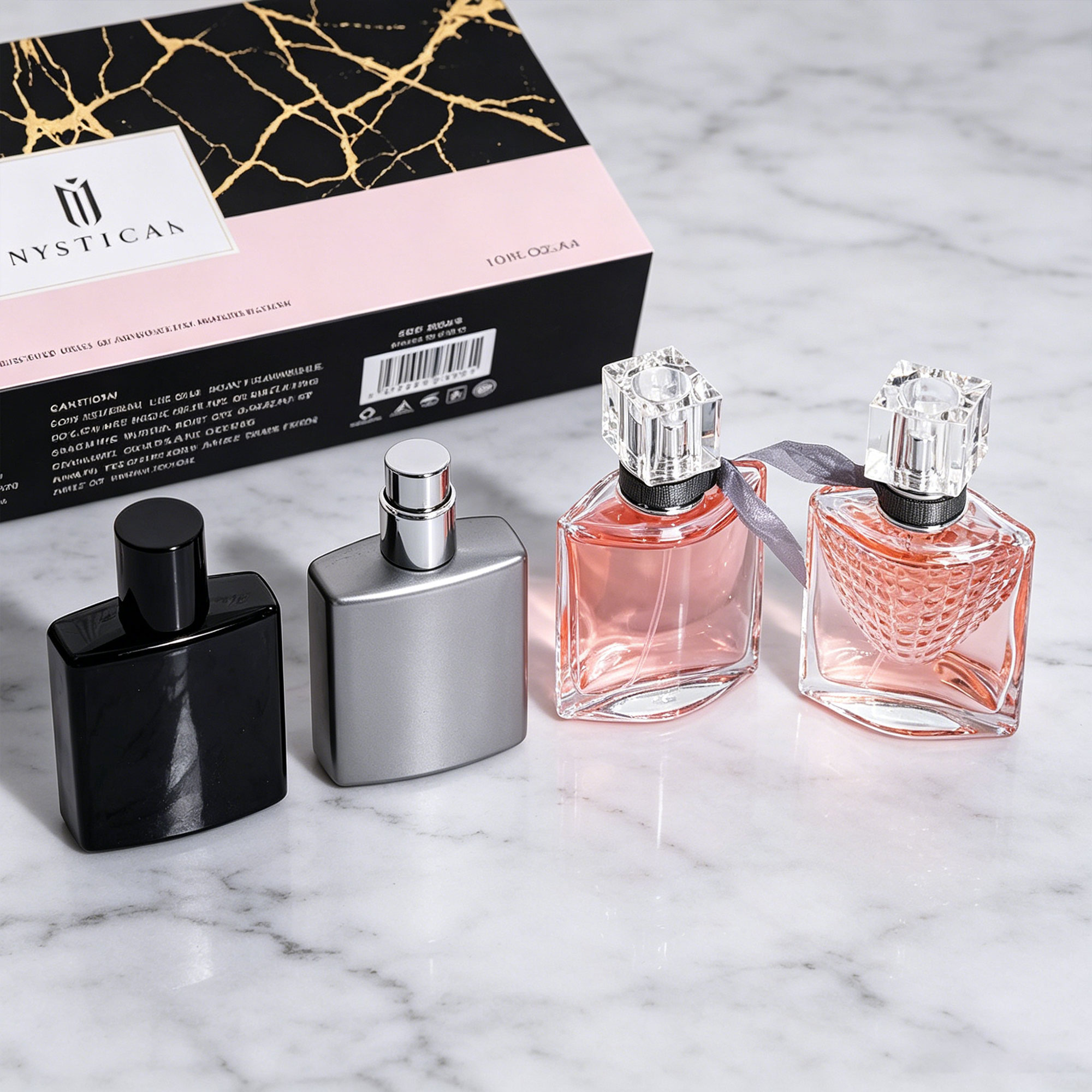 4Pcs Set Parfum Campuran Botol - Perfume And Fragrance Difference ulasan dan harga