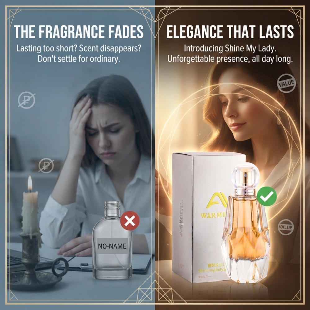 Parfum Shine My Lady 50ML, Aro - Unique Perfume Fragrance ulasan dan harga